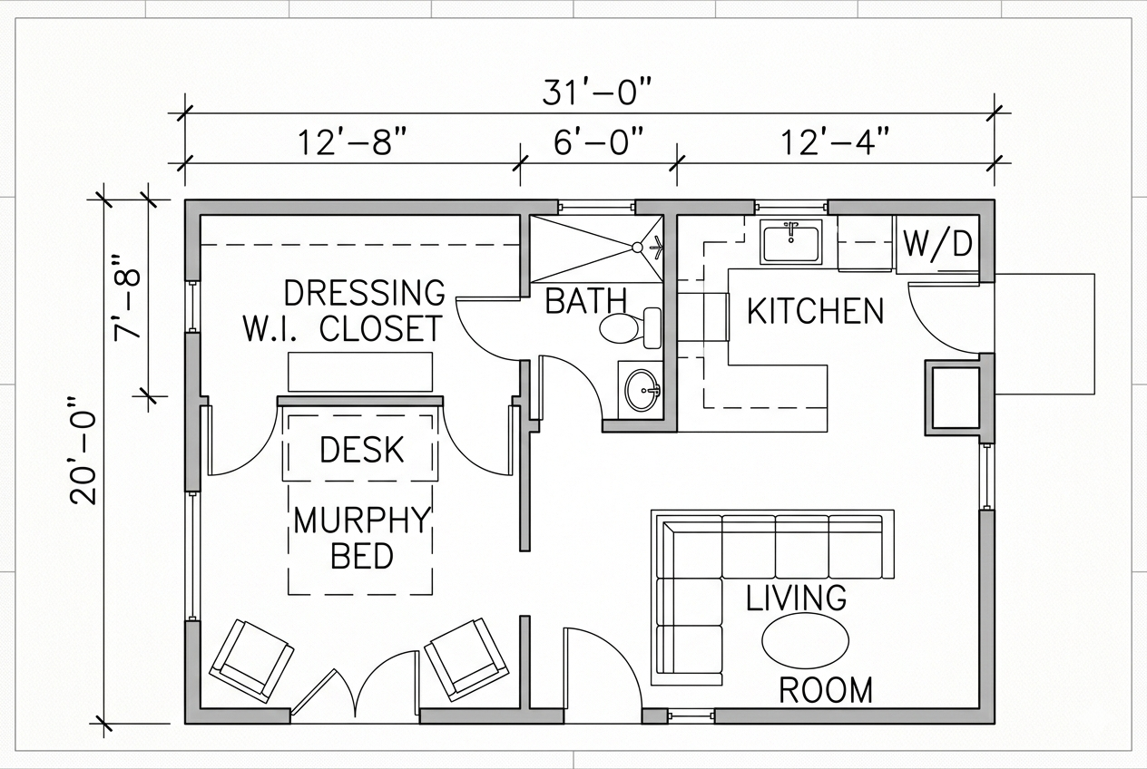 Desert Architect Cholla Floor Plan
